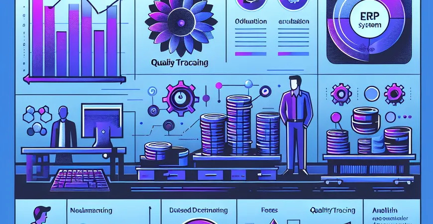 食品加工企业必看！适配质量追溯的 ERP 系统功能测评